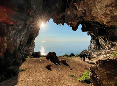 Sentiero delle Cipolliane all’alba