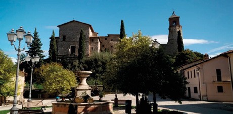Greccio, l’iconico borgo